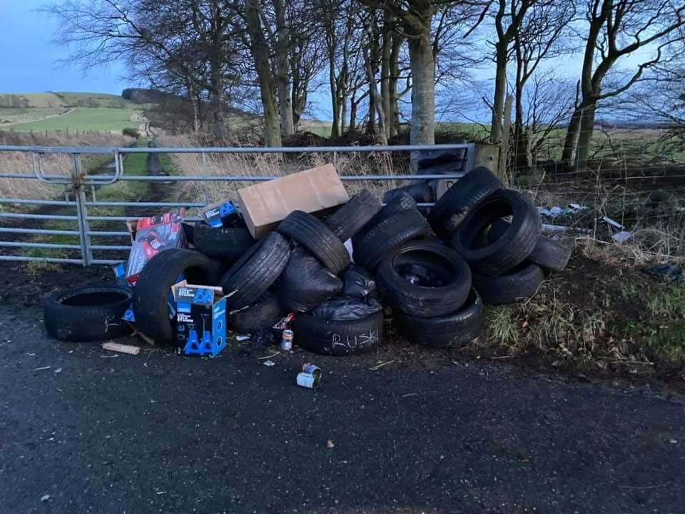 Fly tipping has been on the increase across Aberdeenshire