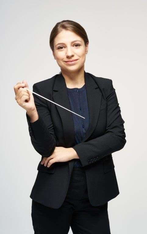 Proms conductor Dalia Stasevska (Jarmo Katila)