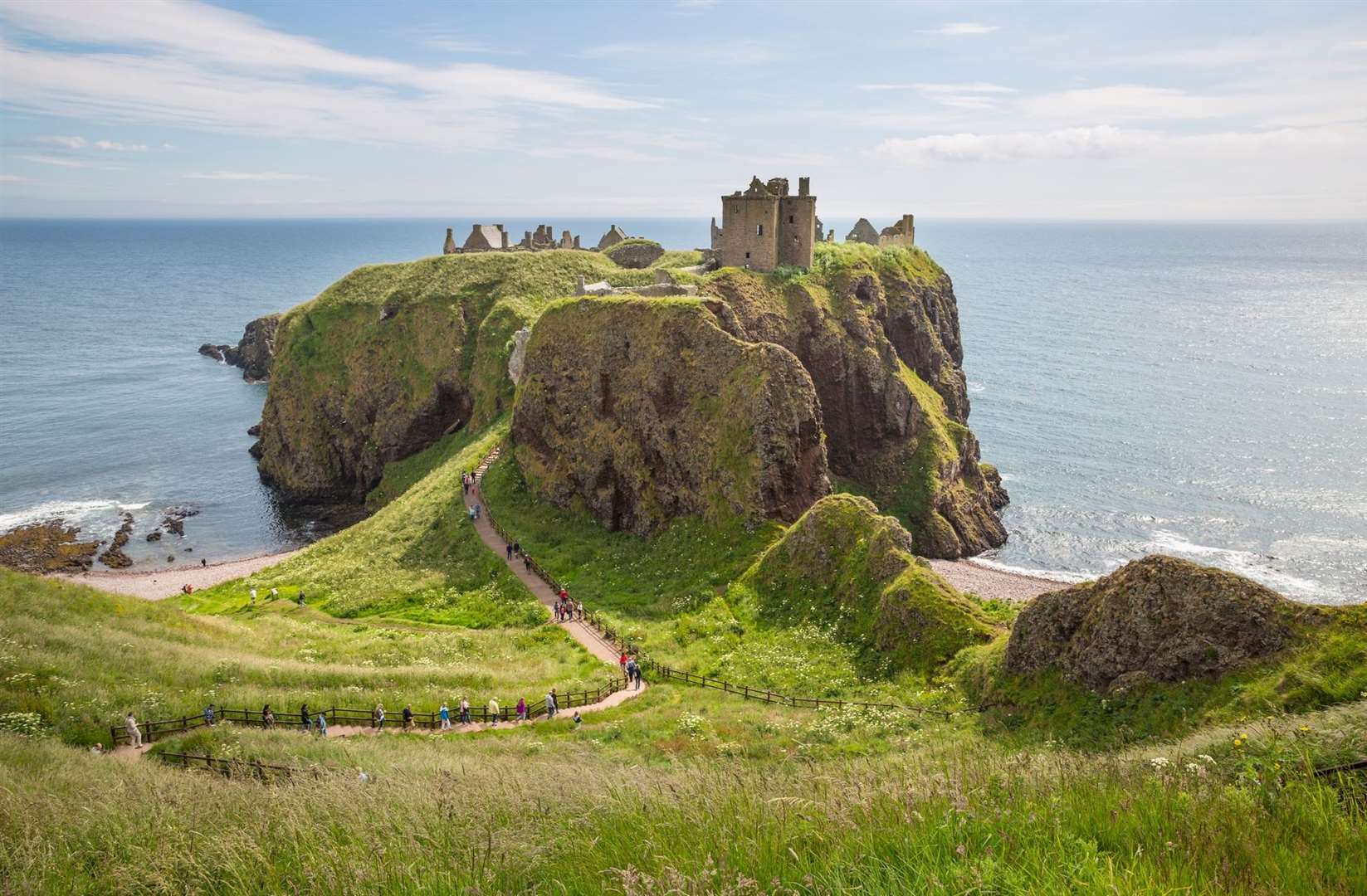 Dunnottar Castle is one of the north-east attractions taking part in the scheme.