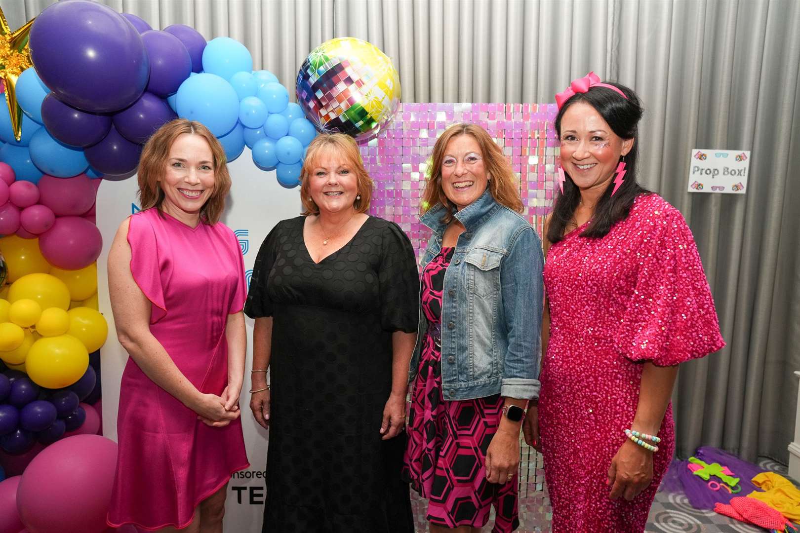 The Archie Foundation patron and Call the Midwife star Laura Main (left) chair of the board of trustees Carol Munro, chief executive Paula Cormack and patron and illustrator Johanna Basford OBE.