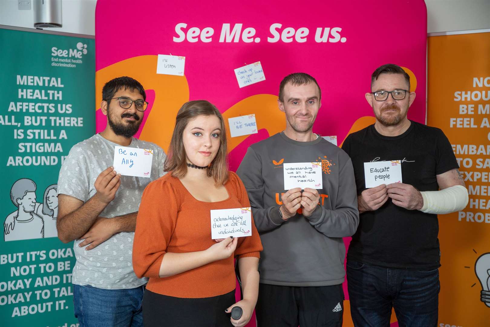 See Me has launched the See Us campaign which aims to build on improved public perceptions of mental health.