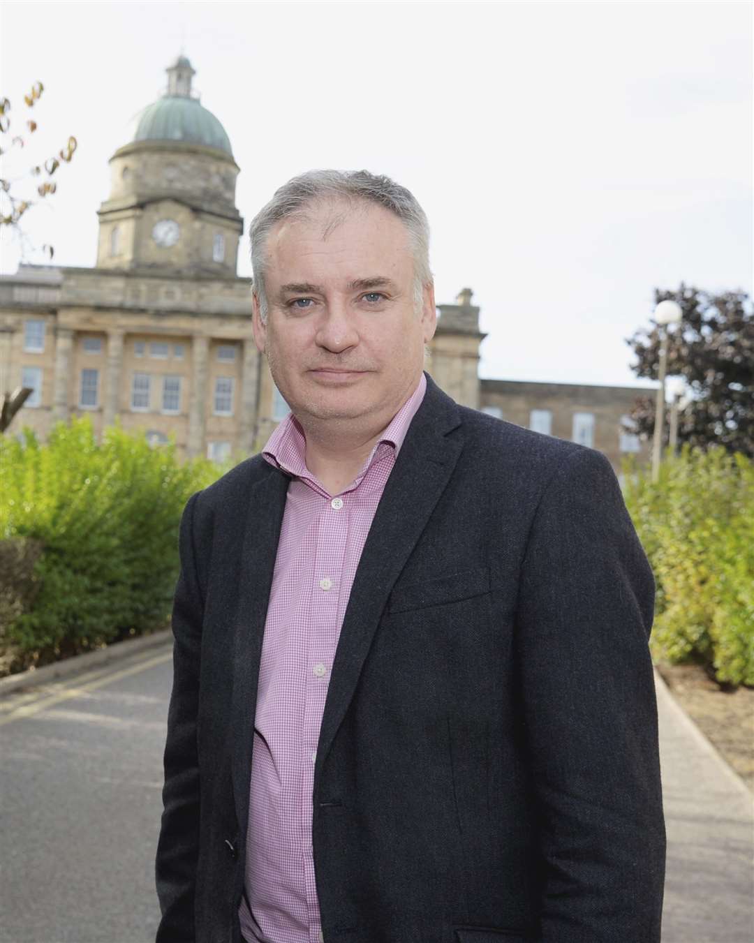 A file picture of Richard Lochhead outside Dr Grays Hospital in Elgin...Picture: Daniel Forsyth.