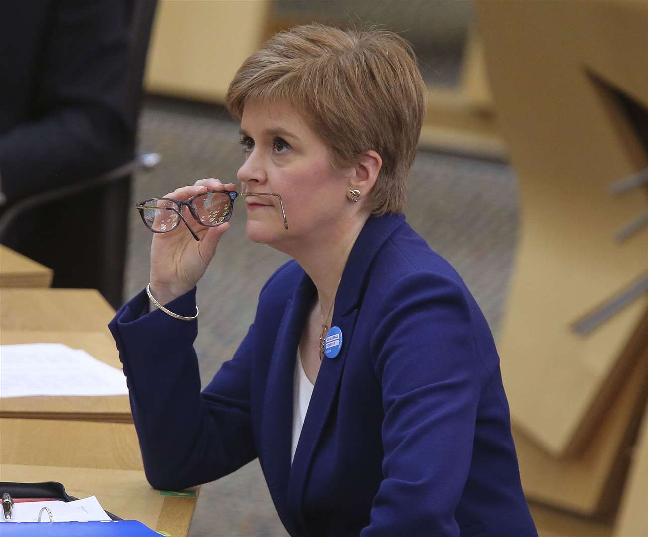 The First Minister said in written evidence to the committee that she forgot about a meeting with Mr Salmond’s former chief of staff (Fraser Bremner/Scottish Daily Mail/PA)