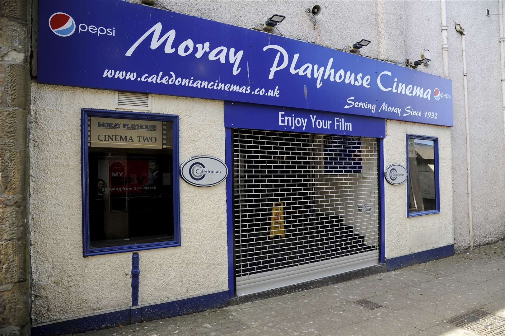 Moray Playhouse has been closed since the start of lockdown. Picture: Eric Cormack