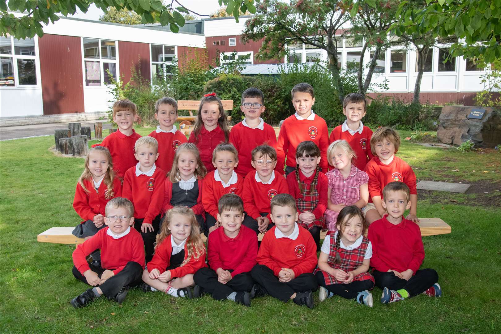 Mosstodloch Primary School Primary One 2023...Picture: Daniel Forsyth..