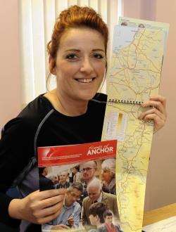 Gillian Pirie is running the Speyside Way to raise cash for Friends of ANCHOR.