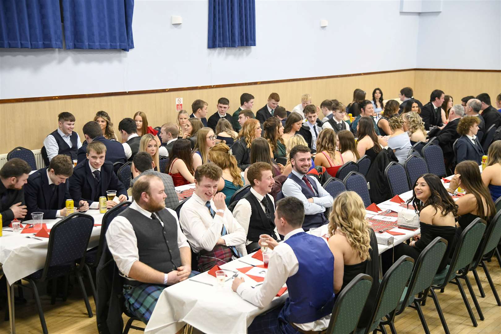 Keith Young Farmer Burns Supper 2024. Picture: Beth Taylor.