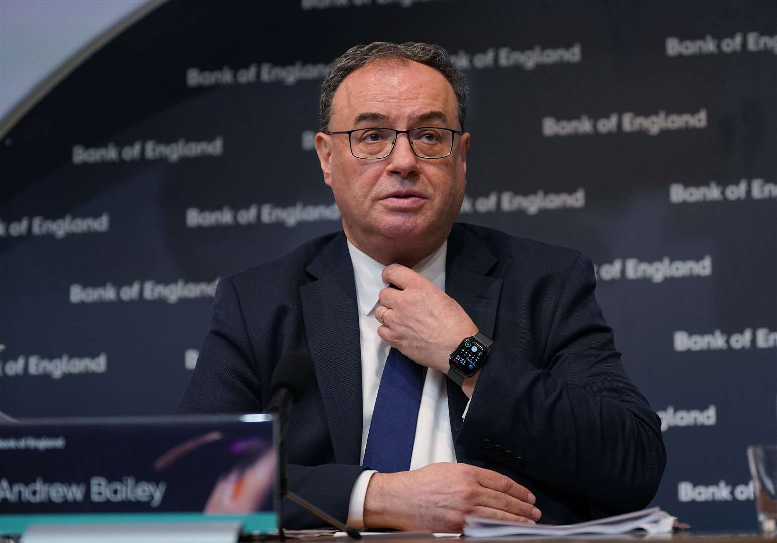 Andrew Bailey, Governor of the Bank of England (Yui Mok/PA)