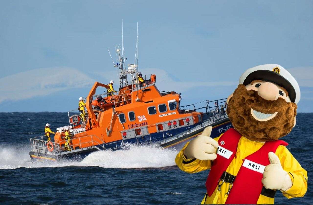RNLI mascot Stormy Stan will be on hand to greet visitors to Buckie Lifeboat Day on Saturday, September 3.