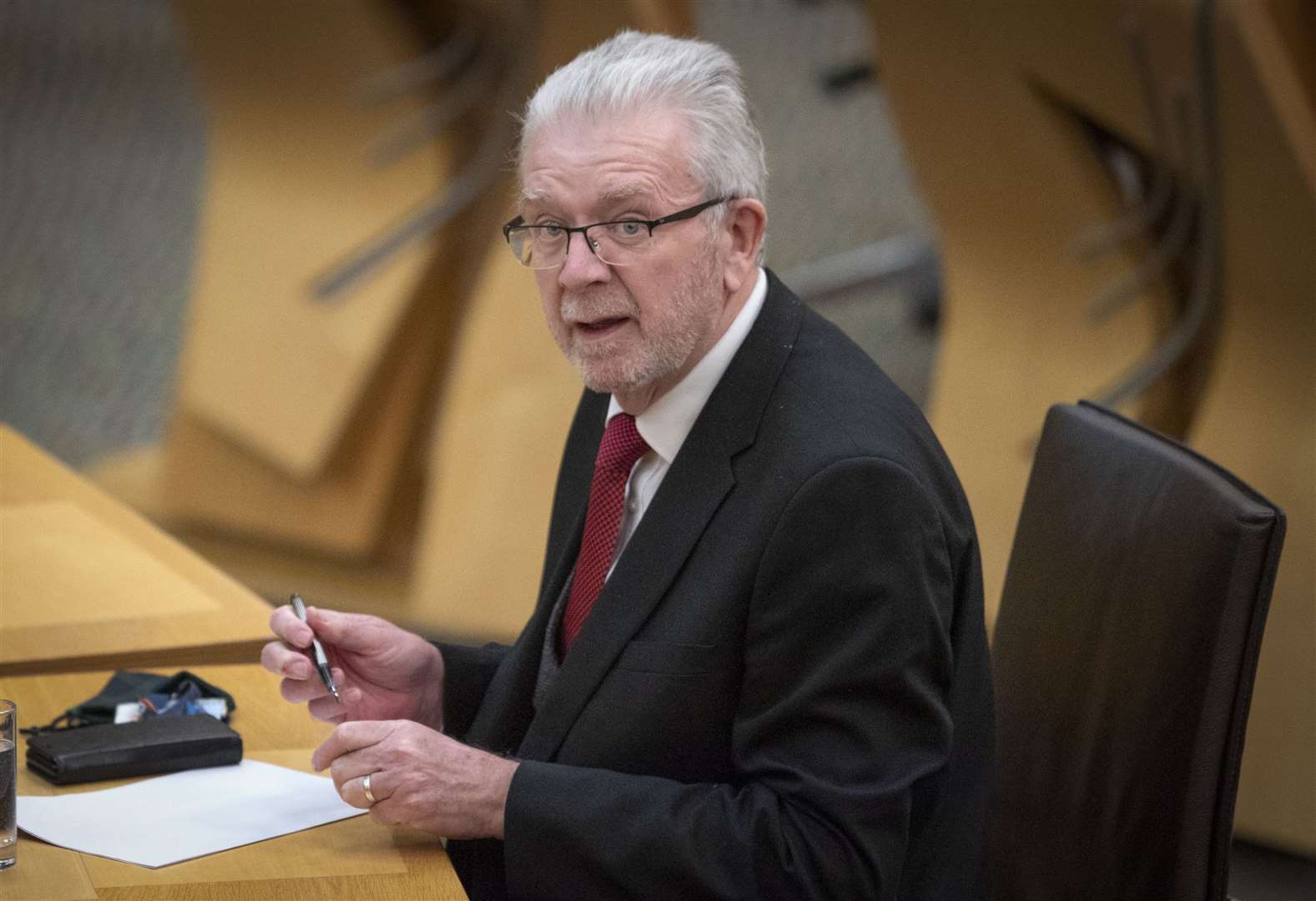 Mike Russell told the Herald that his party was facing its biggest crisis in 50 years (Jane Barlow/PA)