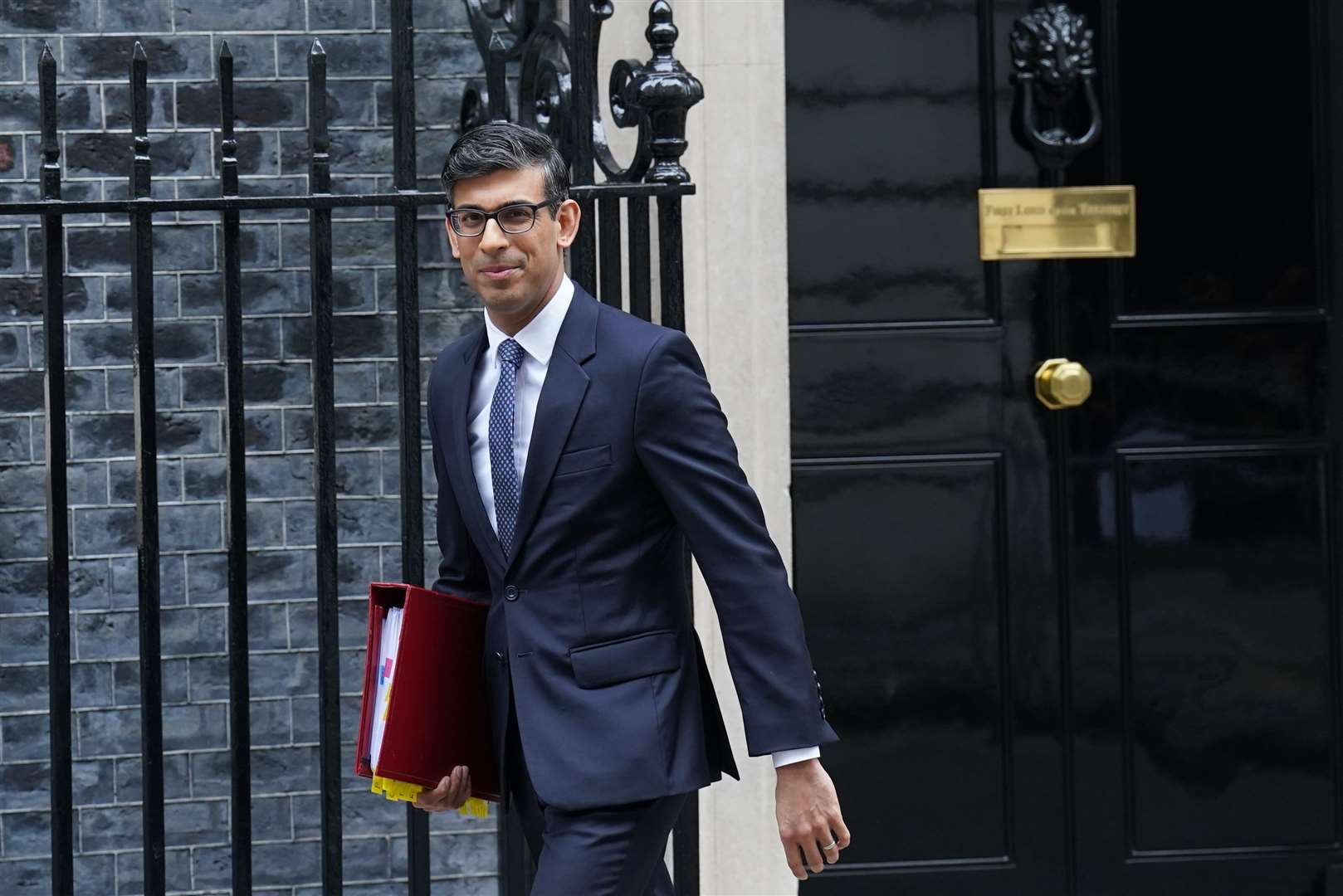 Prime Minister Rishi Sunak said MPs will be able to vote ‘as individuals’ on any sanctions on Boris Johnson (Stefan Rousseau/PA)