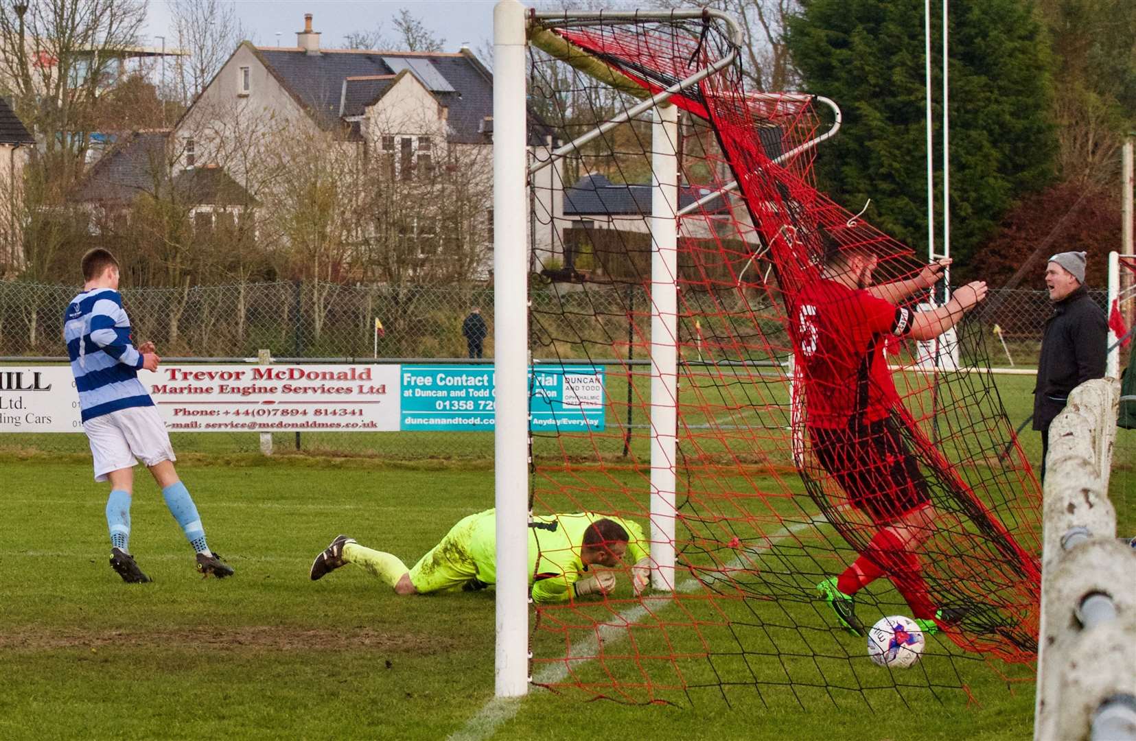 Banks O'Dee won 3-0 at the Meadows in the Grill League Cup semi-final last weekend. Picture: Phil Harman