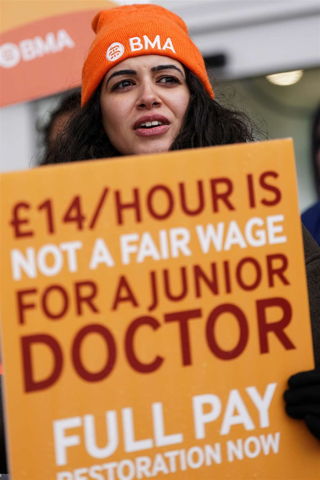 Junior doctor strikes are set to take place for 96 hours from 7am on Tuesday (Jacob King/PA)