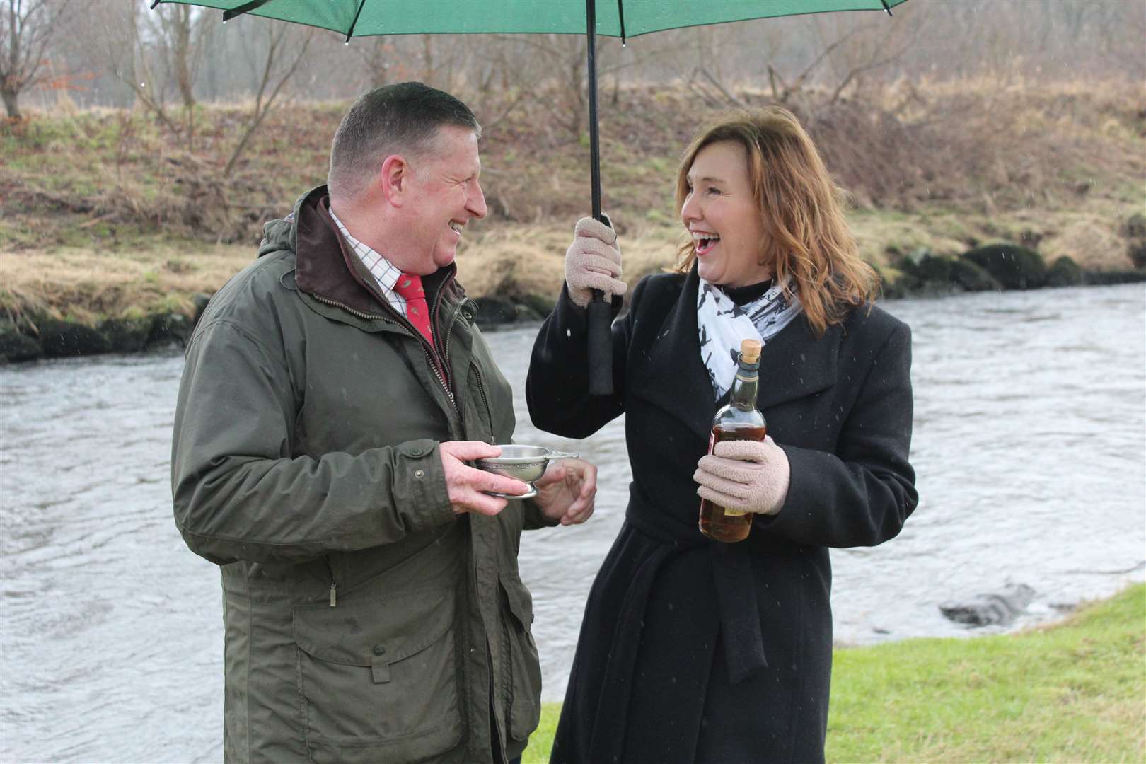 Opening of River Deveron salmon season 2025. Picture: Kyle Ritchie