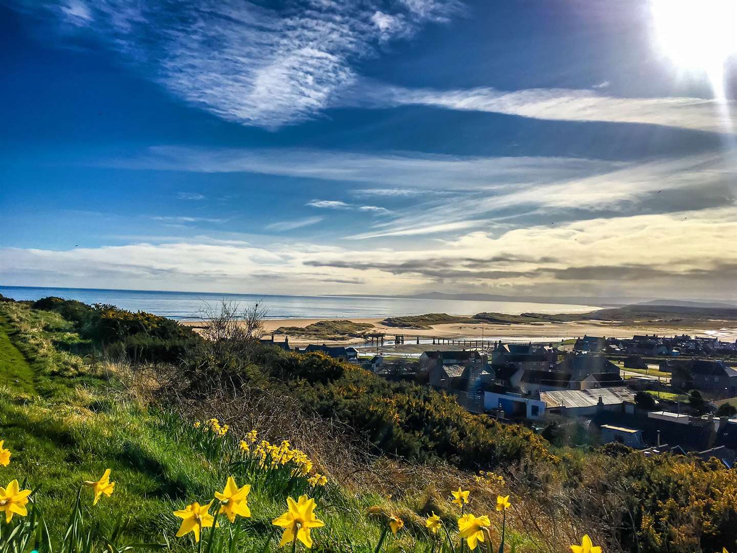 A picture of Lossiemouth by one of Moray Speyside Tourism's Instagram followers.