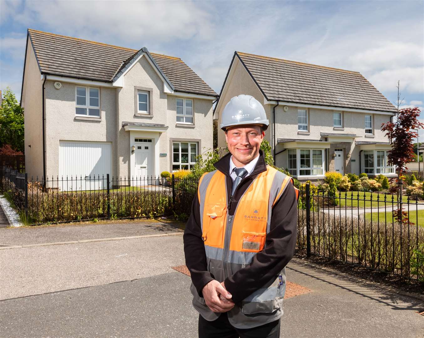 Barry Cooper, Osprey Heights, Inverurie, site manager.