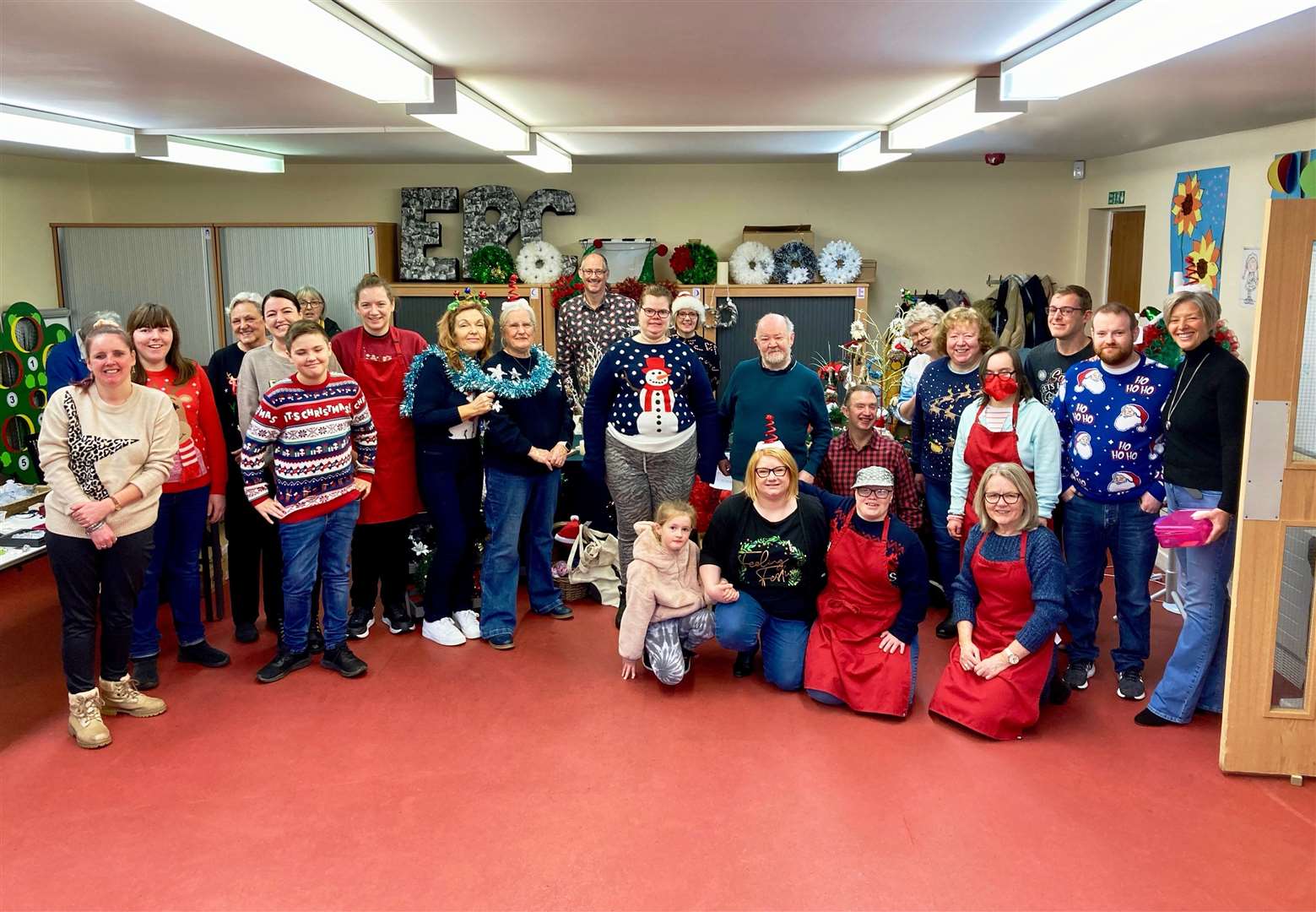 Ellon Day Opportunities held their Christmas fayre at the weekend. Picture: Phil Harman