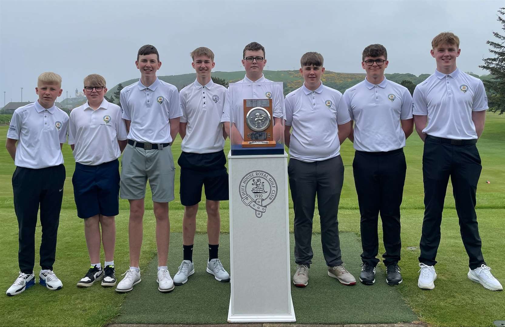 The future of Duff House Royal Golf Club - the current Felicity Cup champions.