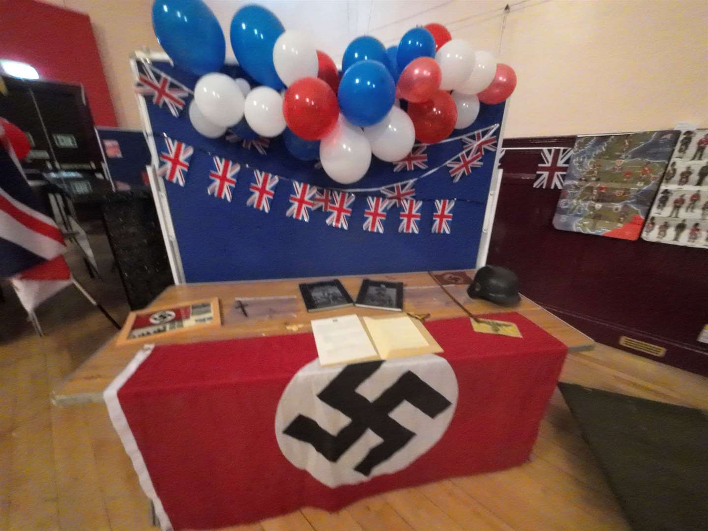 The flag was featured as part of the 'Blast from the Past' event.