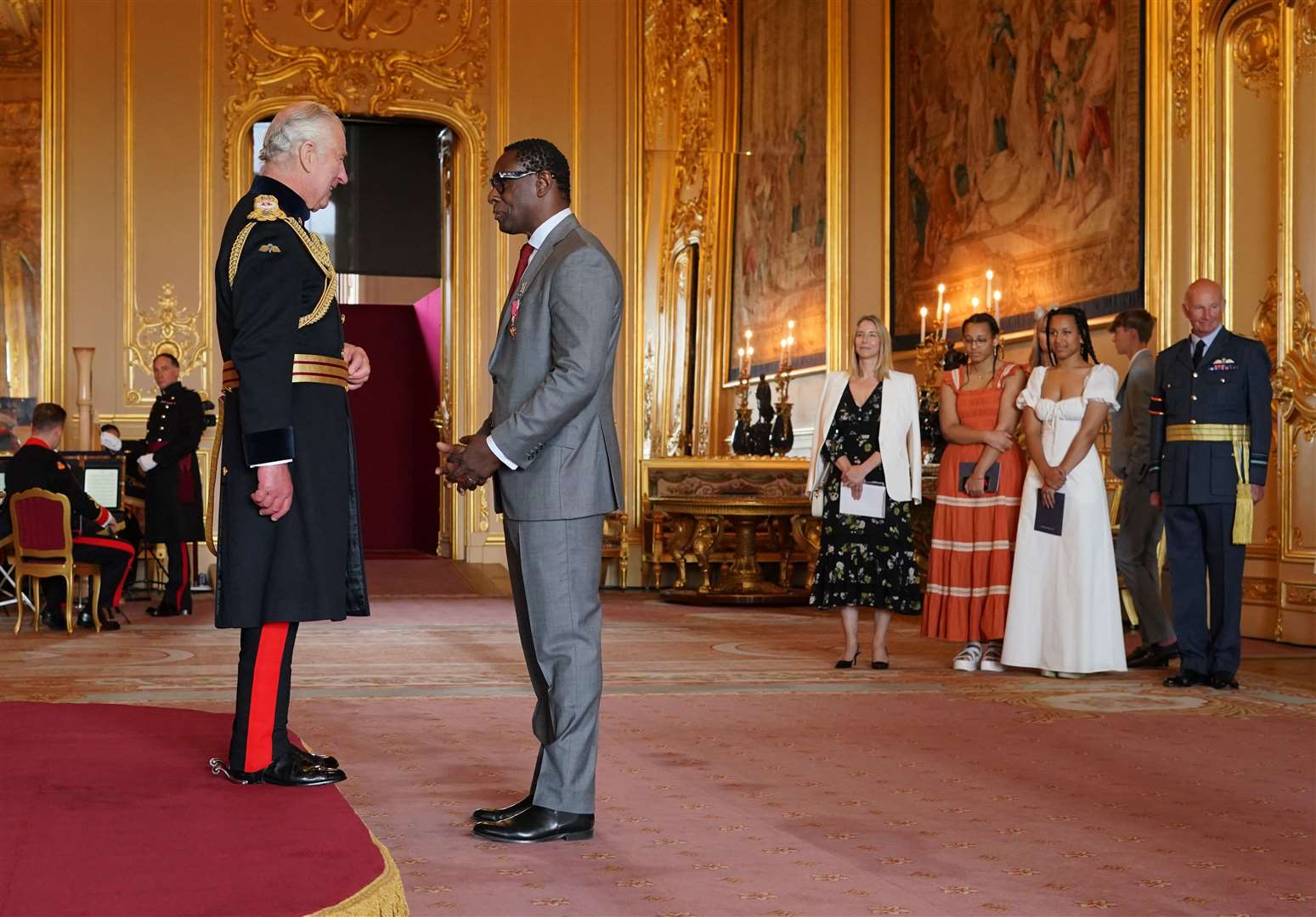 David Harewood was previously made an MBE in 2012 (Jonathan Brady/PA)