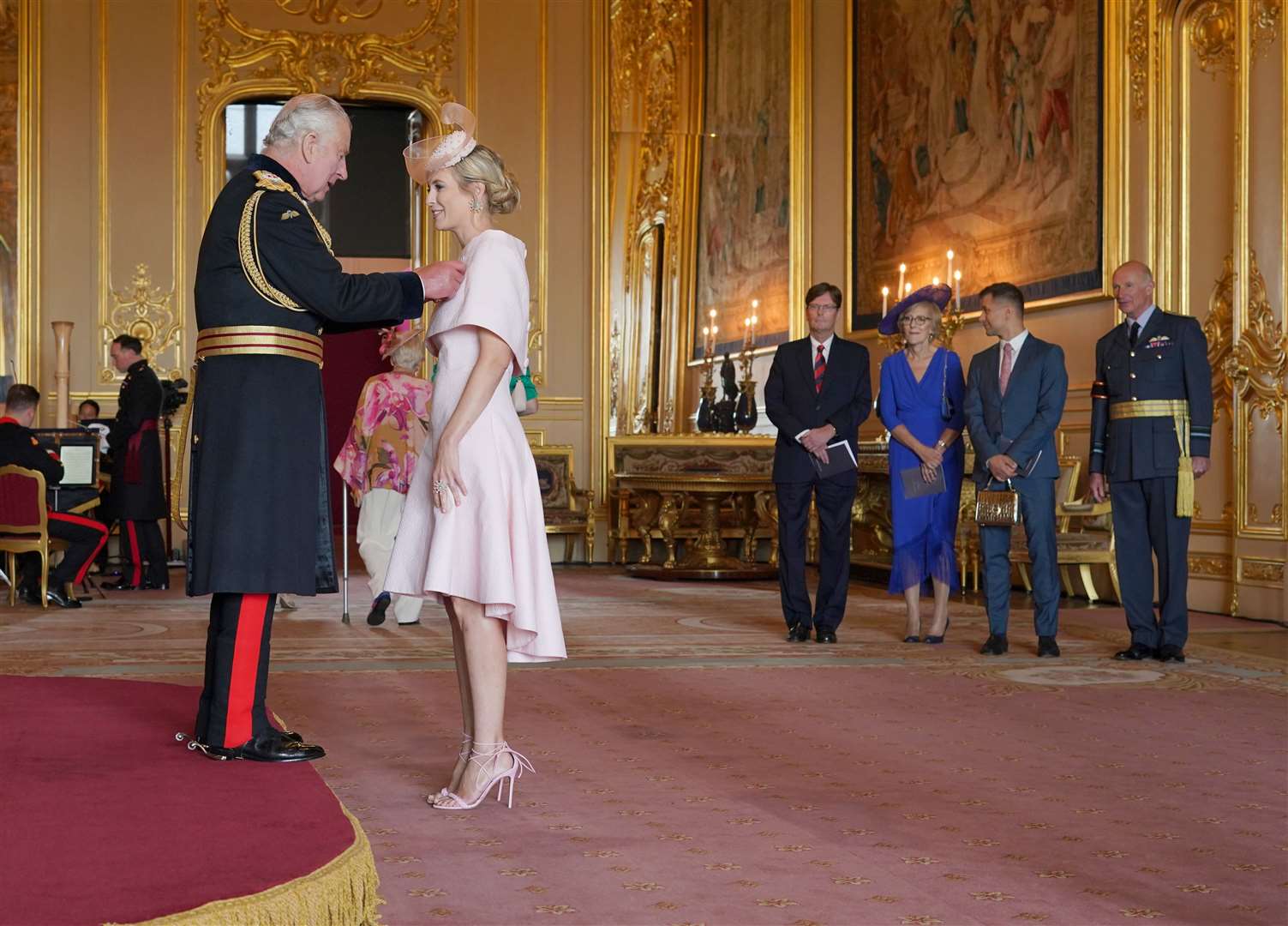 Rachel Riley was made a Member of the Order of the British Empire (Jonathan Brady/PA)