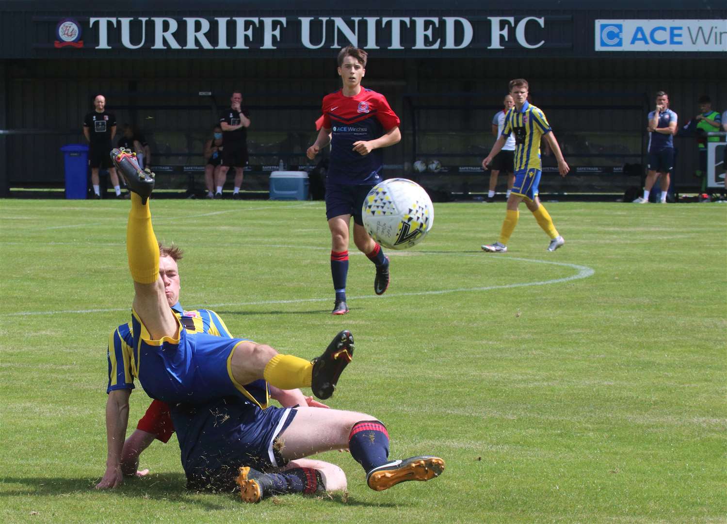 Locos vs Turriff United: Picture David Porter