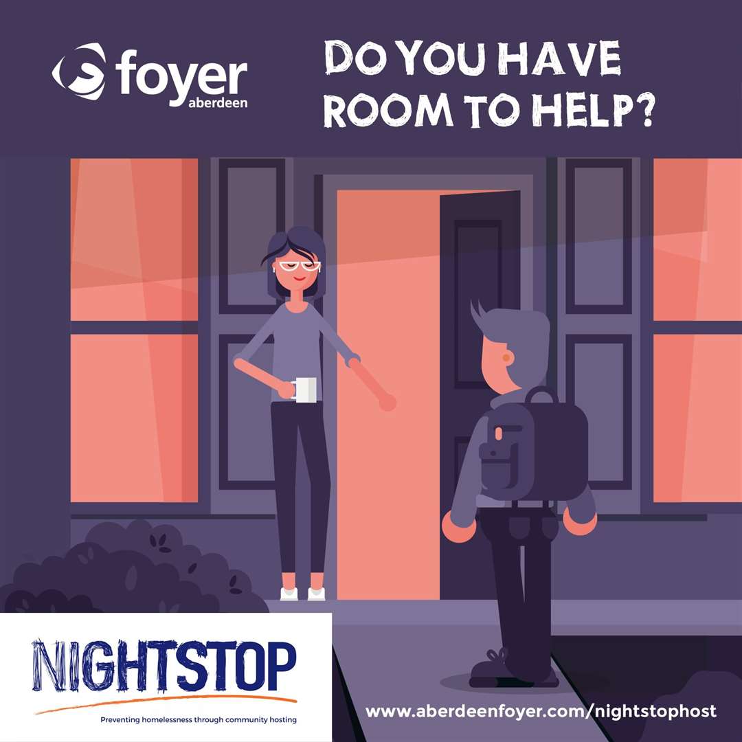 The Nightstop service aims to connect young people facing homelessness with community hosts.