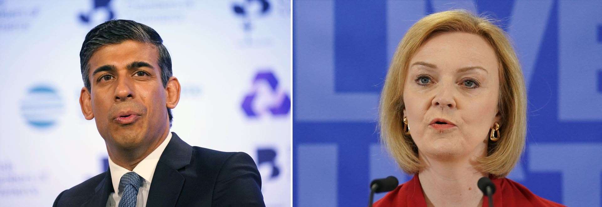 Either Rishi Sunak or Liz Truss will be the next prime minister (PA)