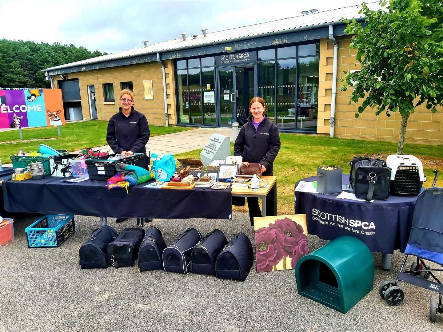 A fundraising jumble sale will be held at the Scottish SPCA’s Aberdeenshire Animal Rescue and Rehoming Centre.