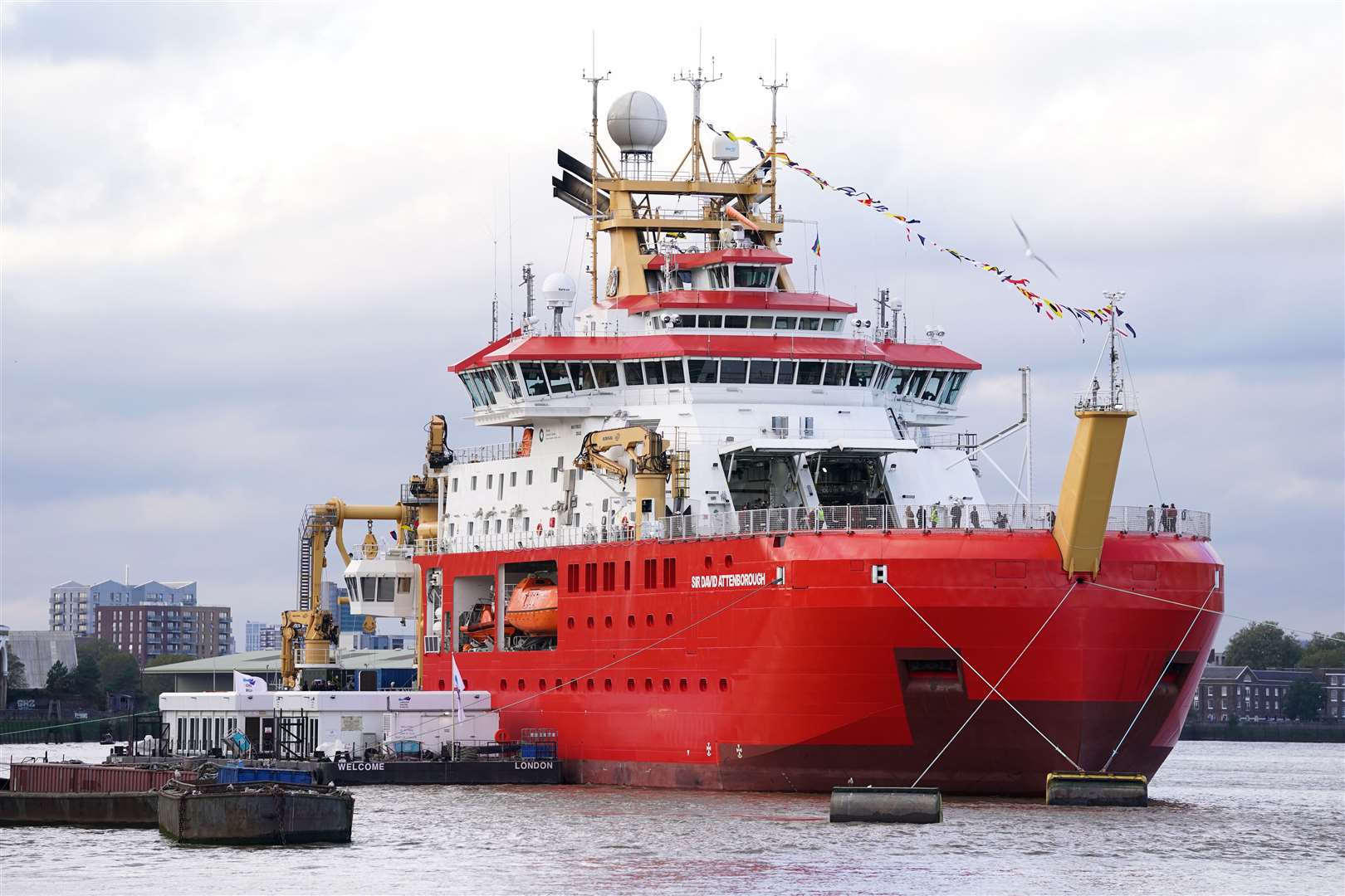 The UK should have another polar ship like the RRS David Attenborough to boost scientific research in the Arctic, MPs said (Kirsty O’Connor/PA)
