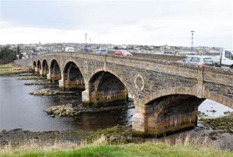 Banff Bridge is in need of urgent scouring works according to a new report.