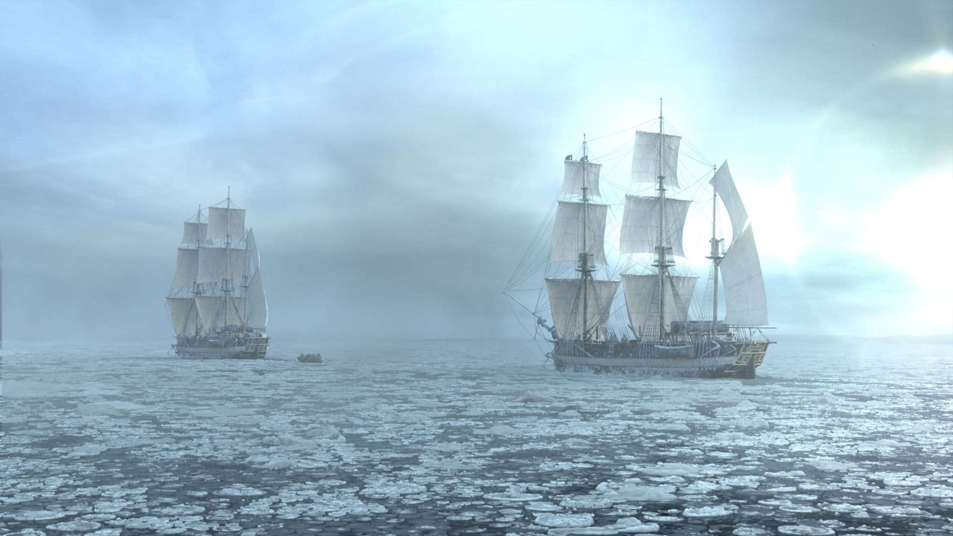 The journey of the Erebus and the Terror on the Ross expedition is set to be replicated in miniature.