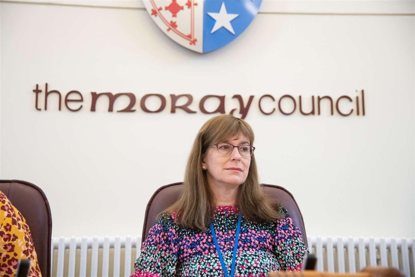 Kathleen Robertson, Moray Council's leader. Picture: Daniel Forsyth.