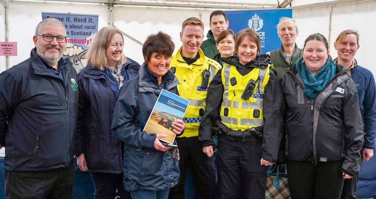 The North East Partnership Against Rural Crime was launched at the Spring Show.