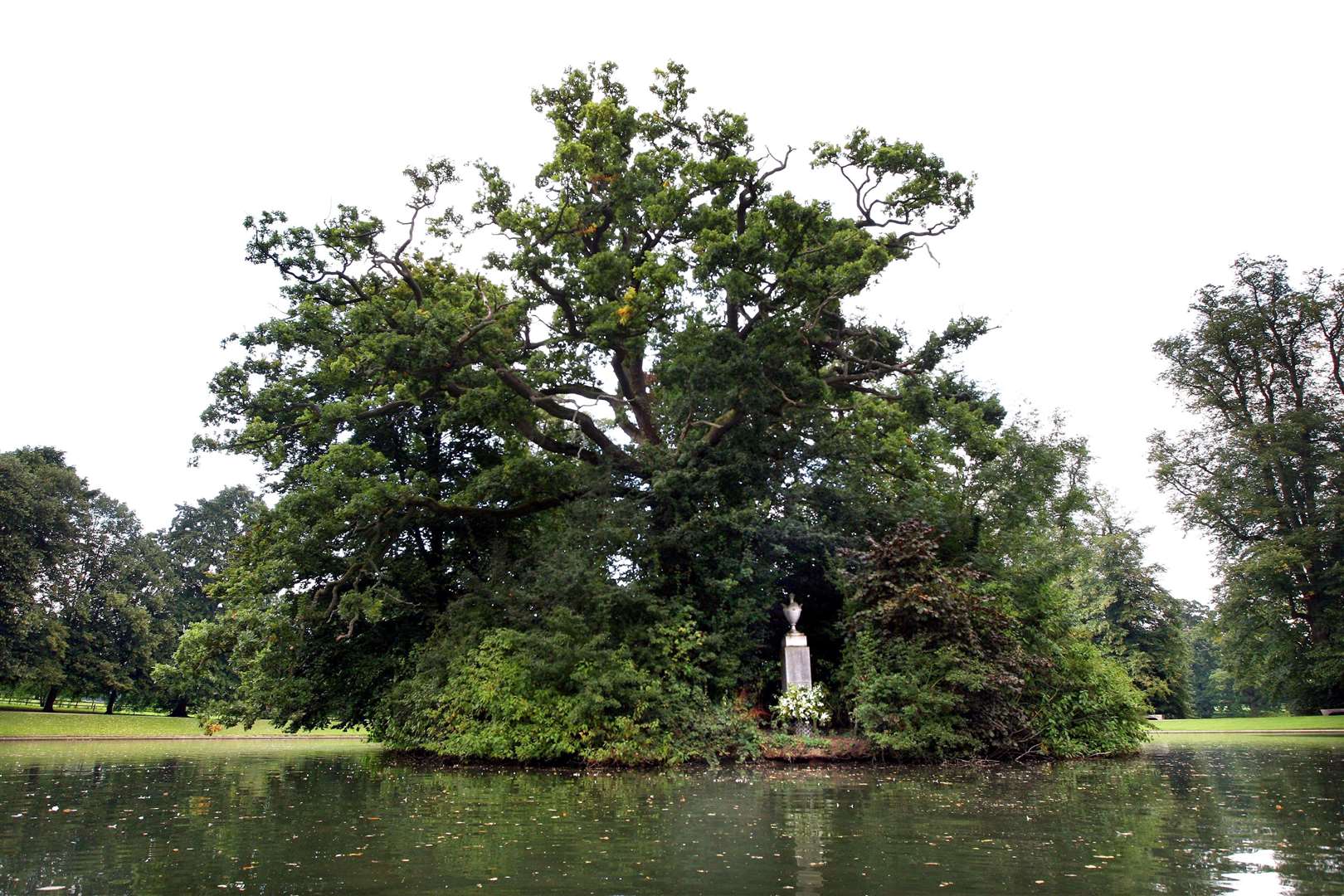 The island where Diana is buried at Althorp (David Jones/PA)