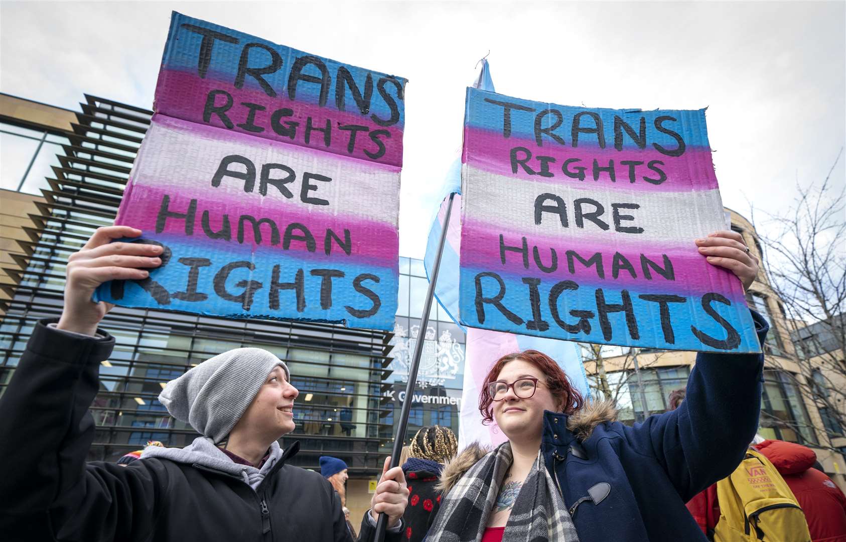 The UK Government has blocked Scottish legislation that would allow trans people to self-ID (PA)