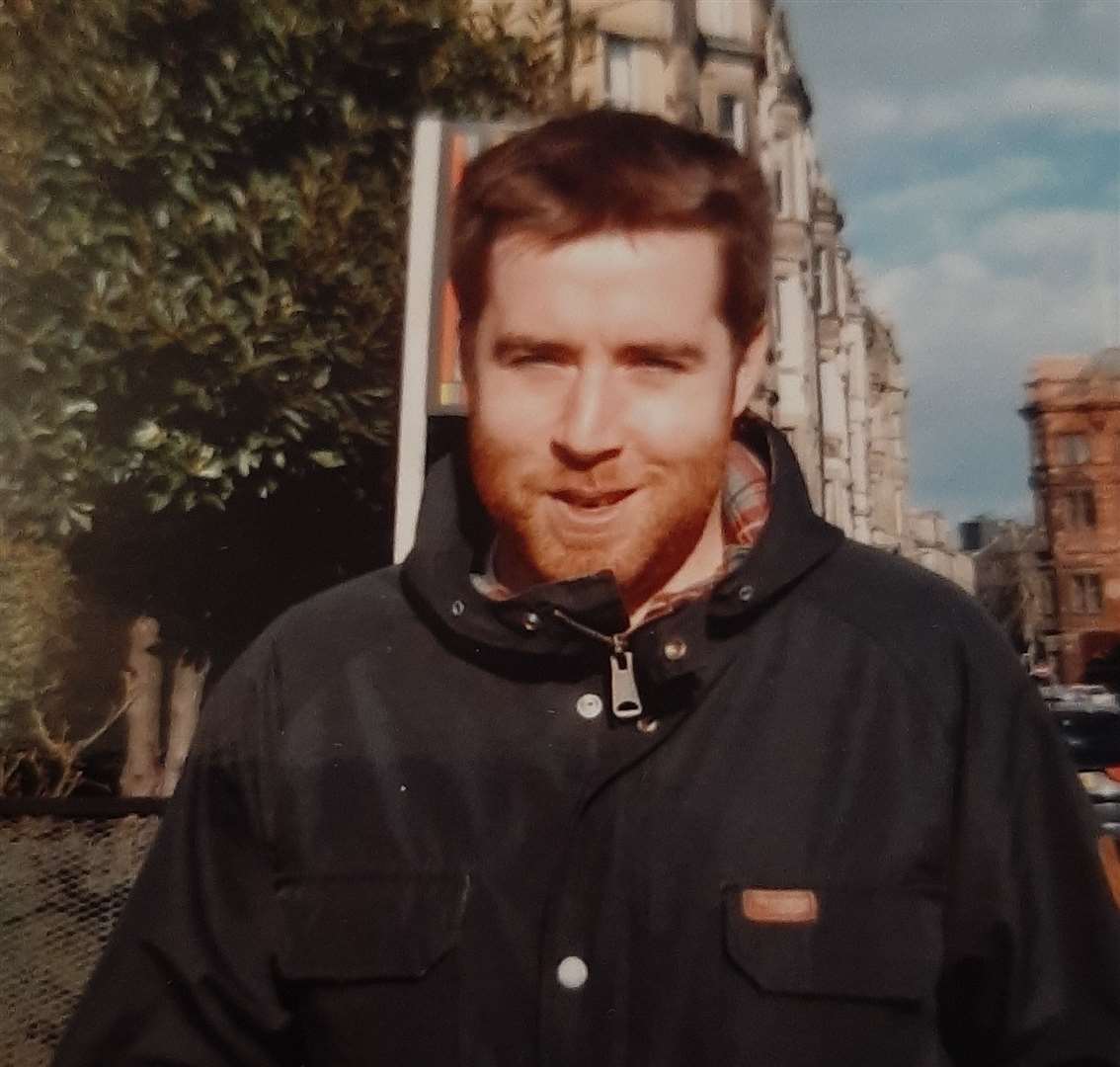 Keith Russell, 38, died in the New County Hotel fire (Police Scotland/PA)
