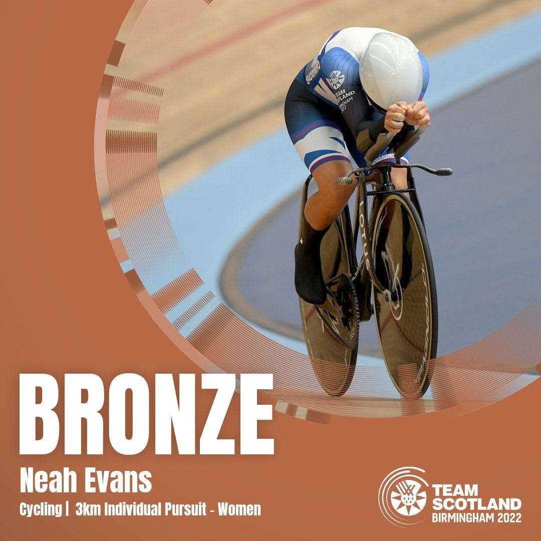 Bronze for Neah Evans