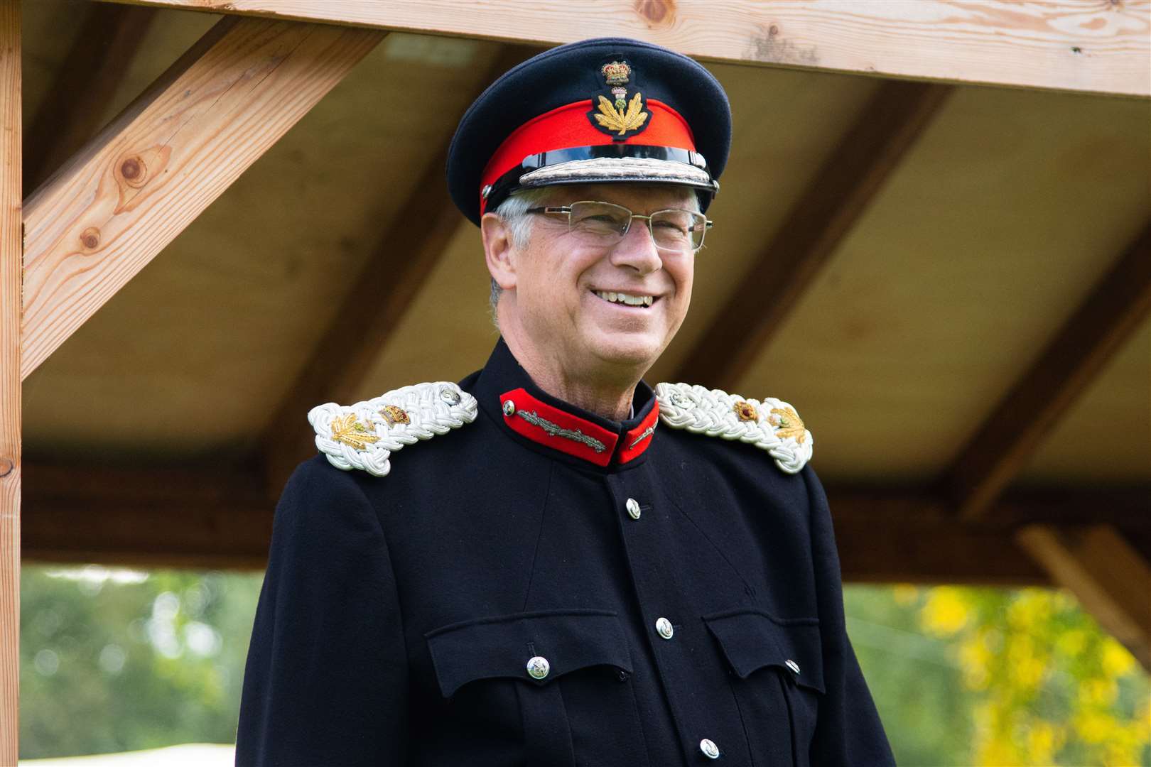 Lord Lieutenant of Banffshire Andrew Simpson. Picture: Daniel Forsyth