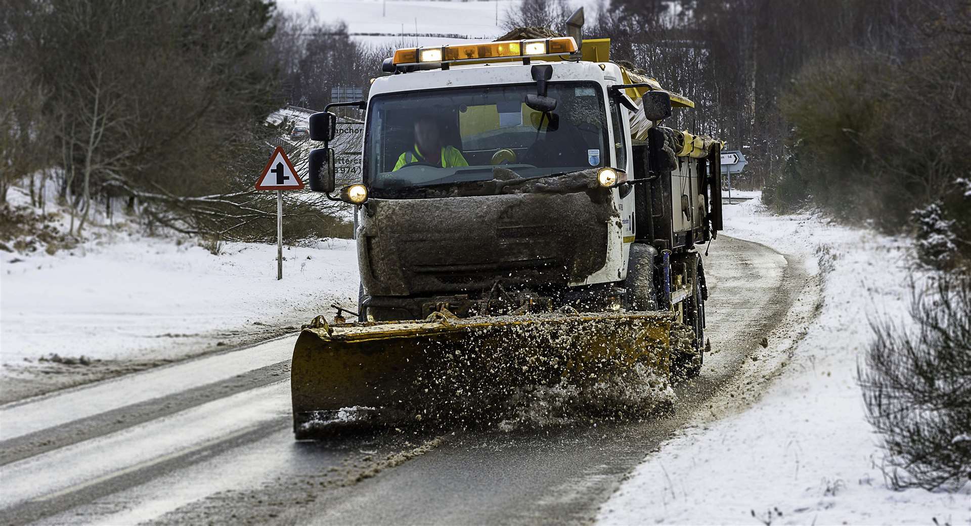 With cold weather forecasted gritters will be out in Aberdeenshire.