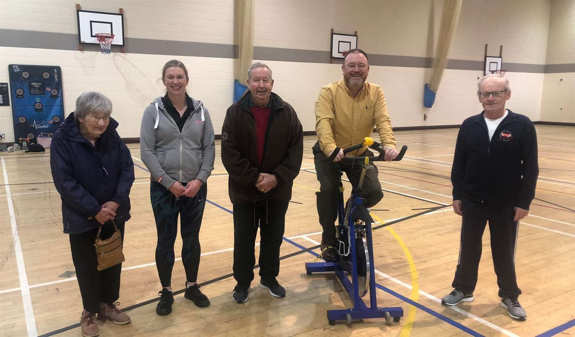 I met members of the GCRA at the Turriff Sports Center last week