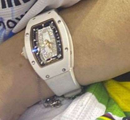 A watch stolen from the home of the Cavendish family (Essex Police/PA)