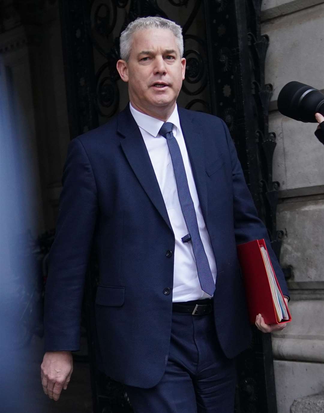 Health Secretary Steve Barclay condemned the timing of the strikes and the lack of agreement on exemptions for some services (Yui Mok/PA)