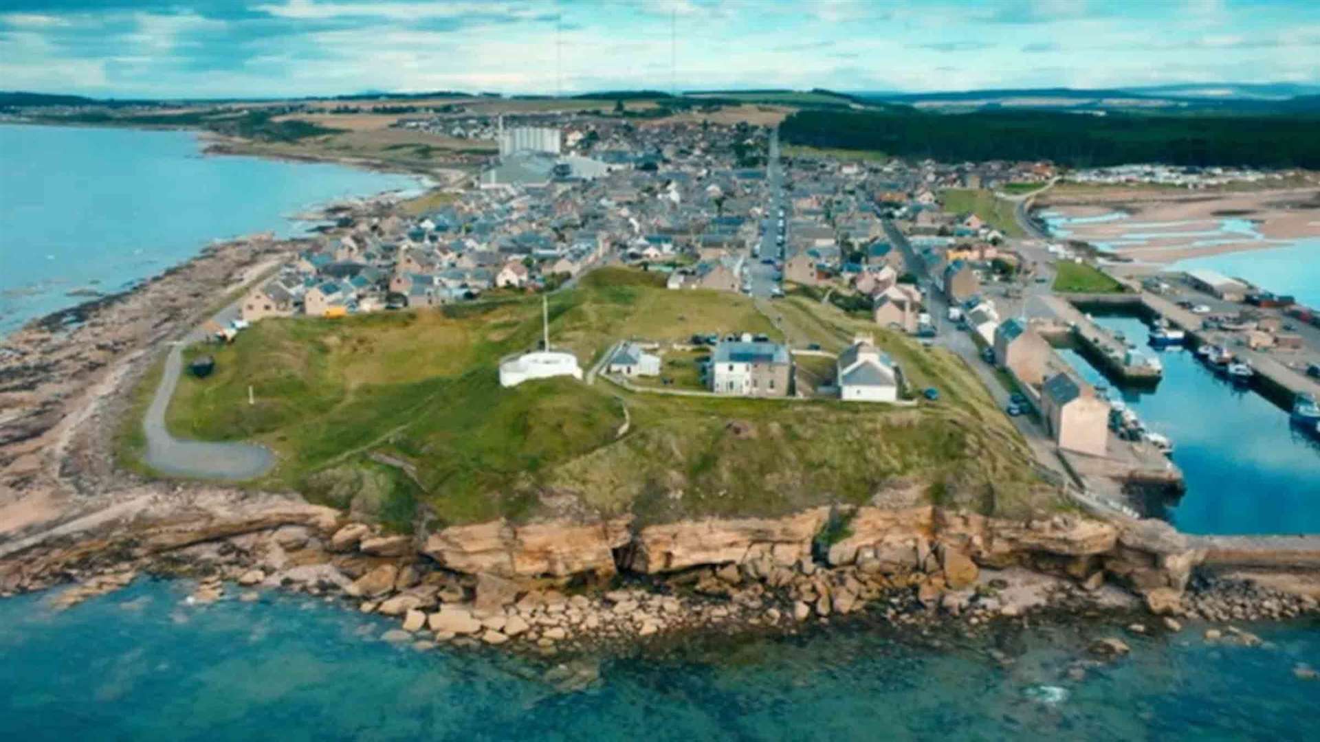 Burghead features in the upcoming National Geographic series.