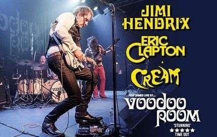 The incredible music of Jimi Hendrix, Eric Clapton and Cream will be ringing out at the Lemon Tree thanks to Voodoo Room.