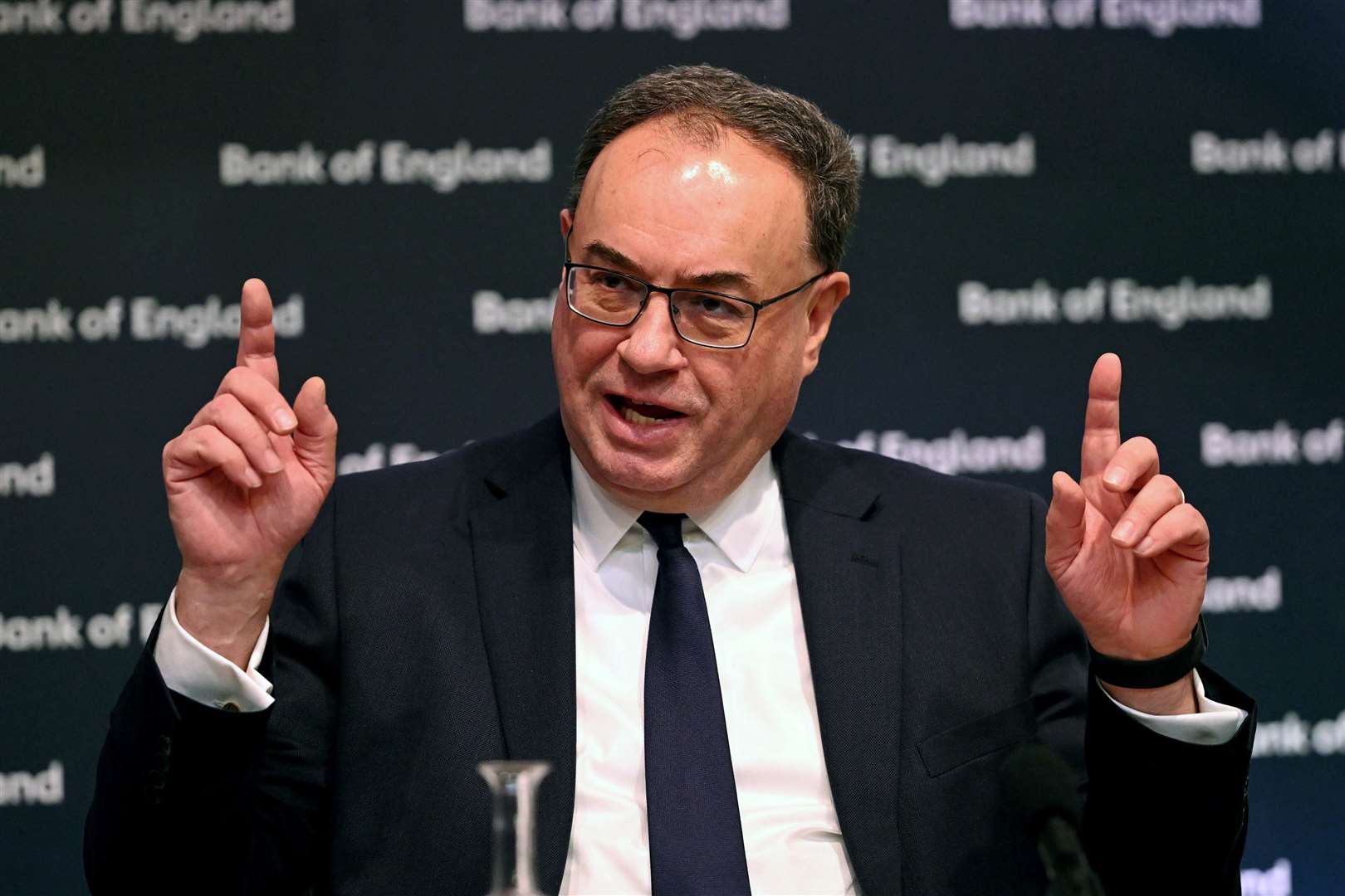 Bank of England governor Andrew Bailey (Leon Neal/PA)