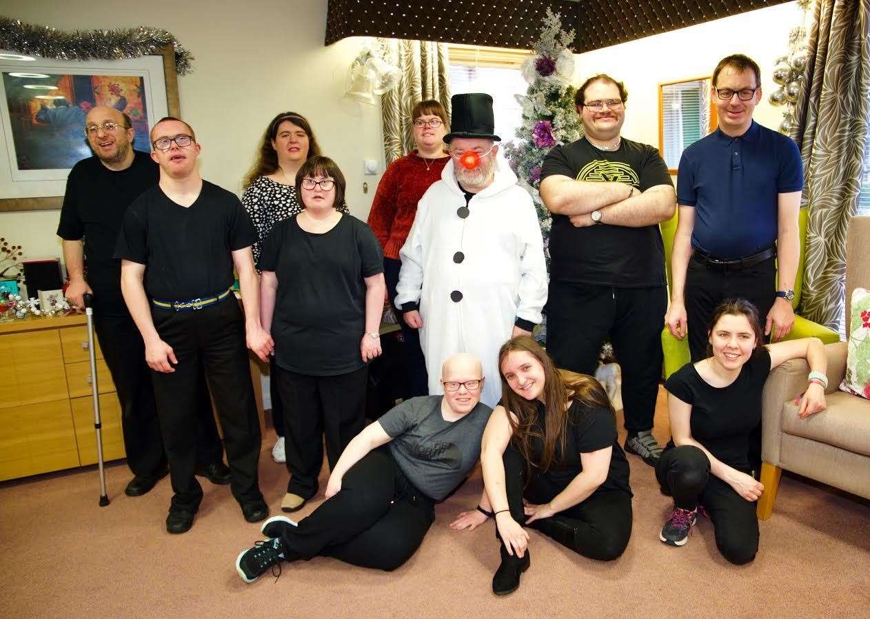 The drama group took their show on tour. Picture: Phil Harman