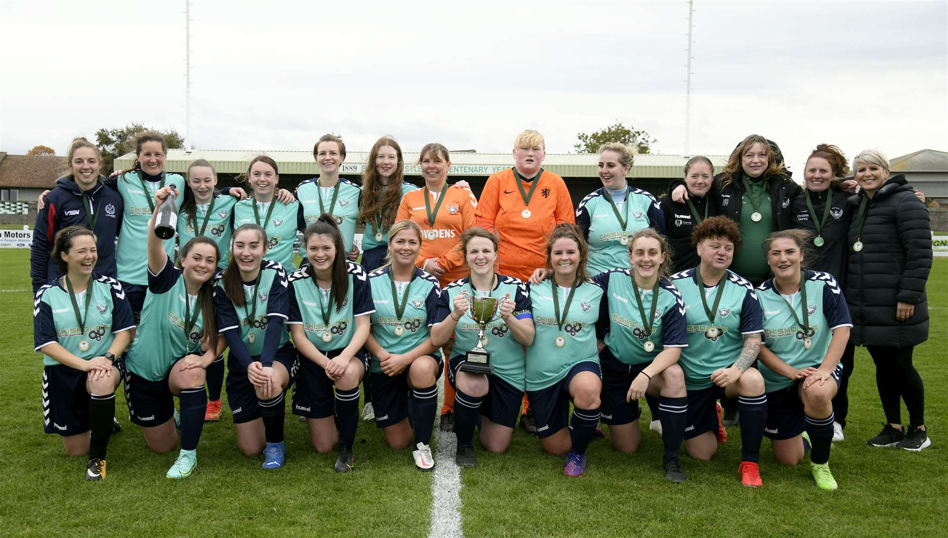 Two-time league and cup winners Buckie Ladies are due to take on Elgin City Ladies in a friendly on Sunday.  Photo: Beth Taylor