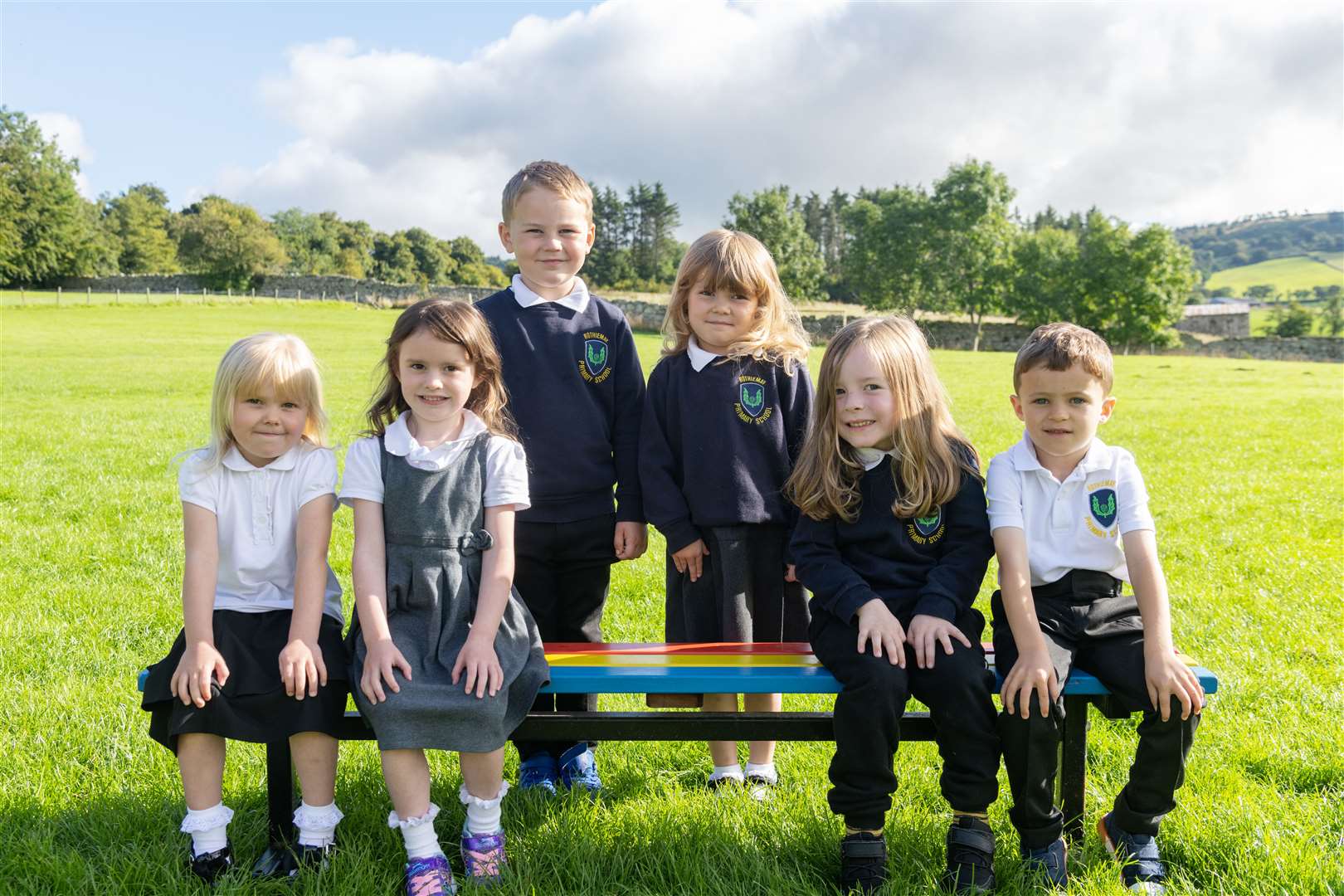 Rothiemay Primary School Primary One 2023...Picture: Beth Taylor