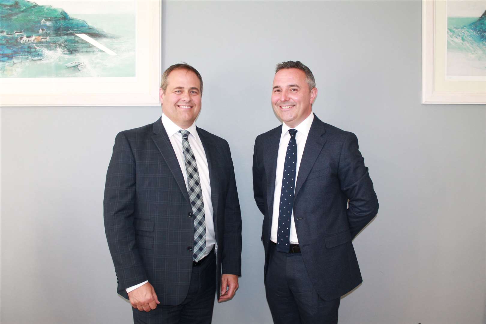SBP managing partner John Hannah (left) with new business development manager Jamie Smith.